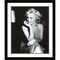 Marilyn Monroe Hollywood 1952 Wood Framed Wall Art Print 30 in. W x 35 in. H